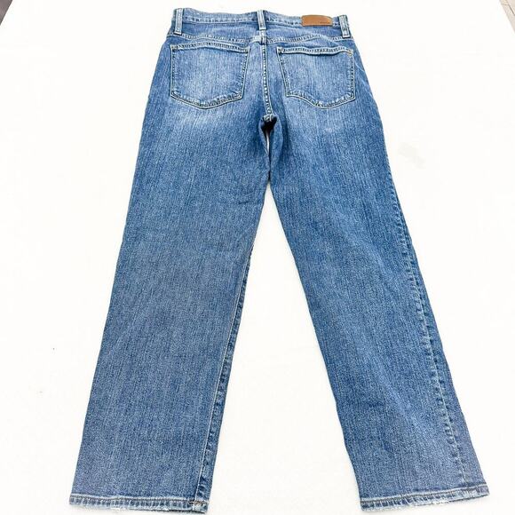 Madewell Classic Straight Denim Jeans Style M4234 Zip Fly Size 28 - Picture 3 of 9